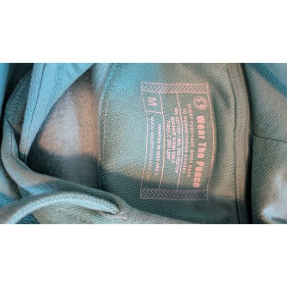 Wear The Peace Human Kind Hooded Sweatshirt - Picture 7 of 8